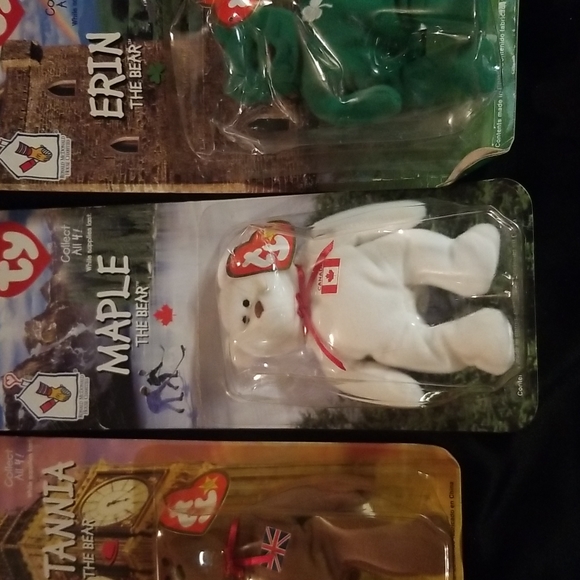 TY Beanie Babies 4 collection Glory, Maple, Erin, Britannia - Picture 4 of 12